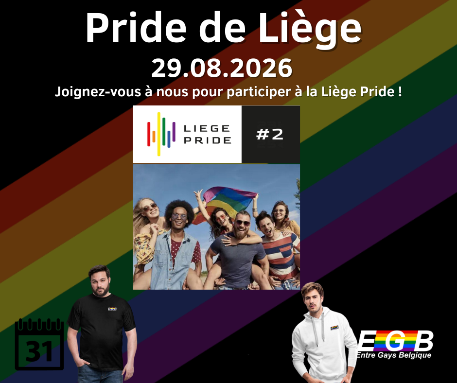 Visuel de l’événement Pride de Liège 2026 ! 🌈